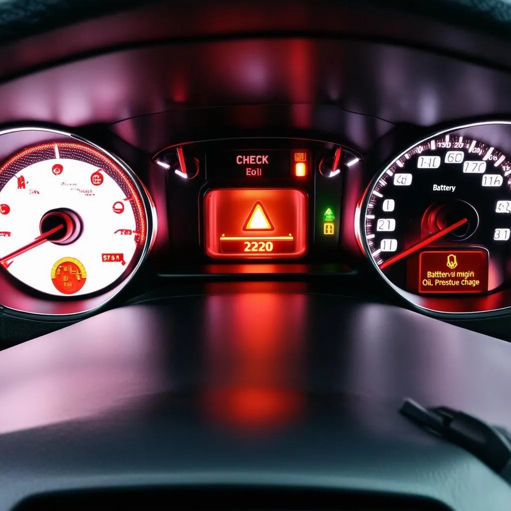 car warning lights dashboard